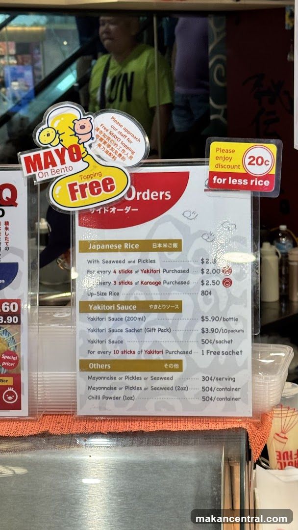 MAYO On Bento Free Orders