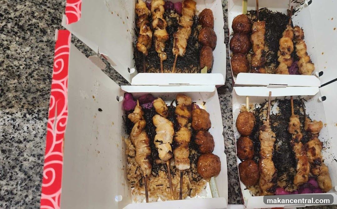 Skewers and Rice Boxes
