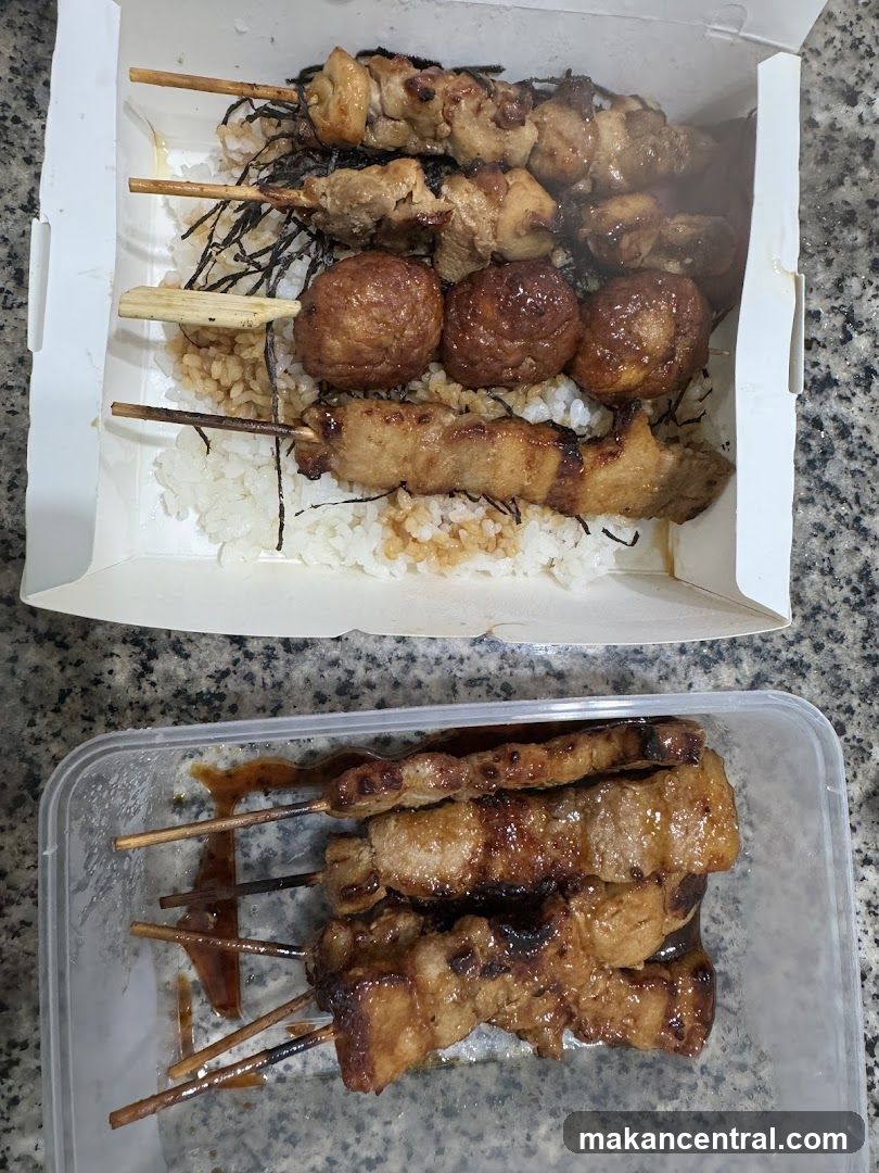 Skewers with Rice