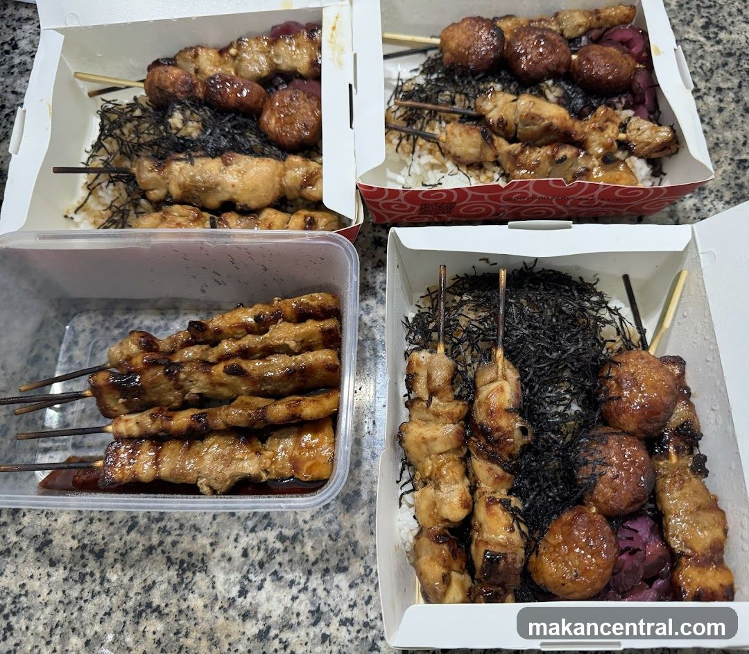 Skewers with Rice