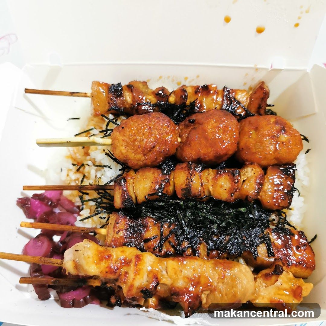 Skewers with Rice