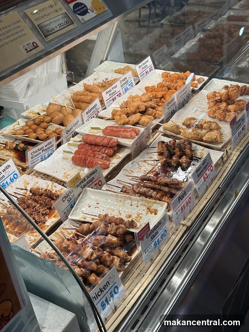Assorted Skewers Display