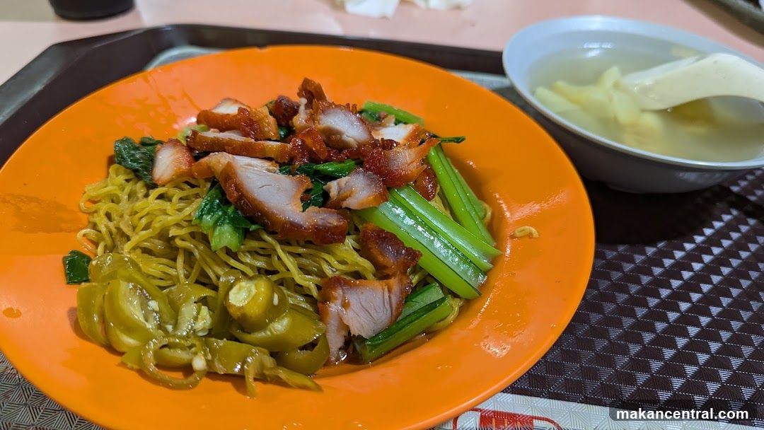 Noodles with Char Siu and Greens