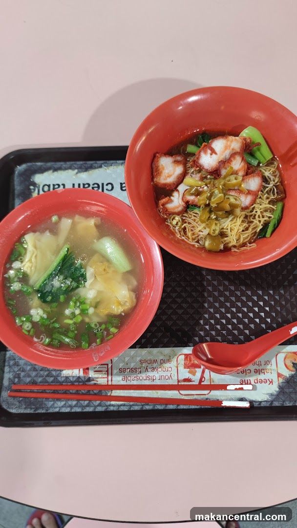 Noodles and Wonton Soup
