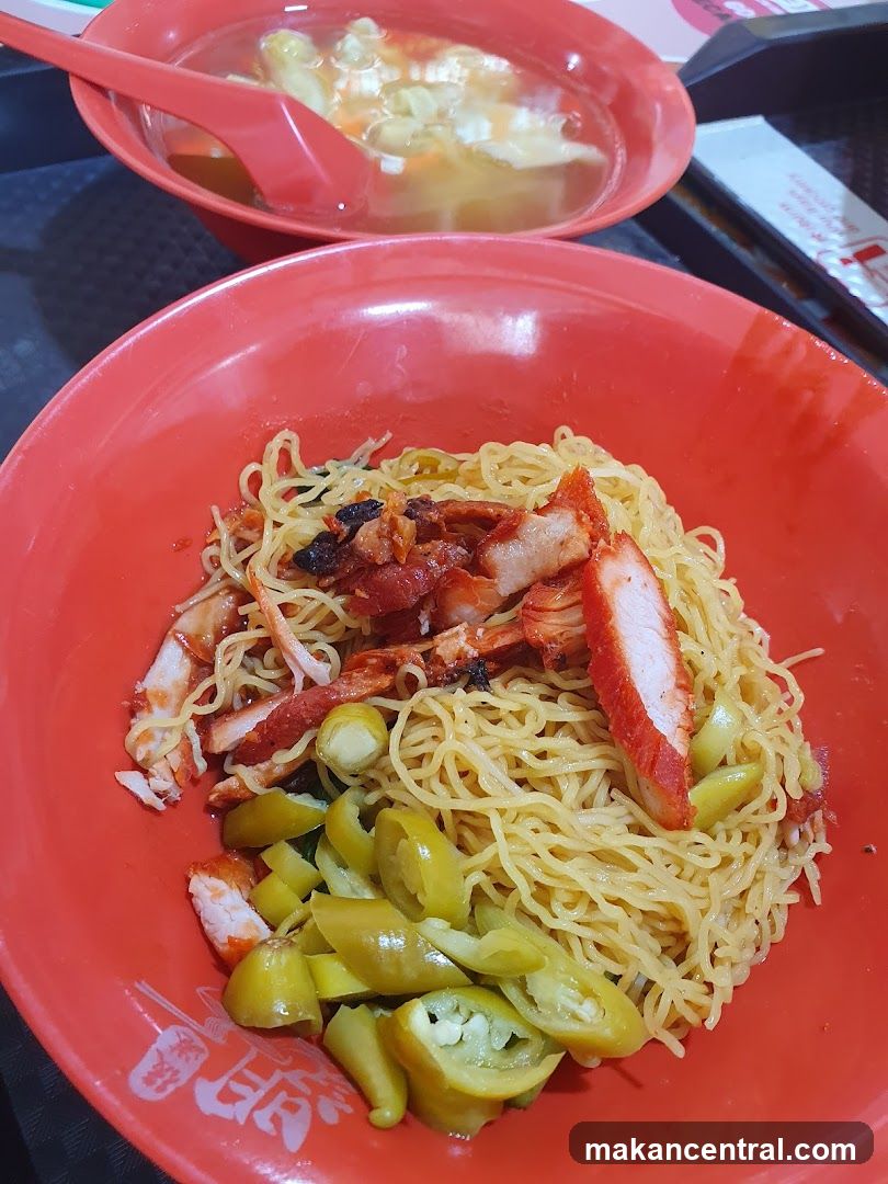 Noodles with Char Siu and Soup