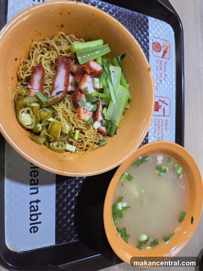Noodles with Char Siu and Soup