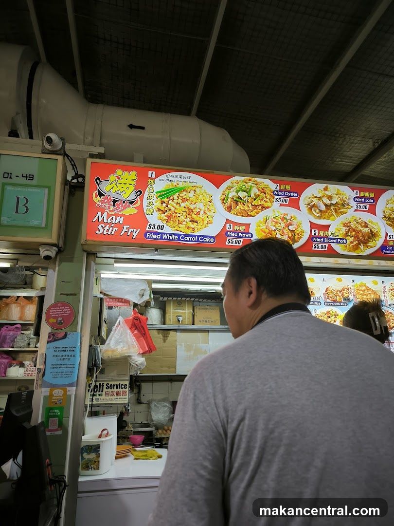 Man Stir Fry Menu