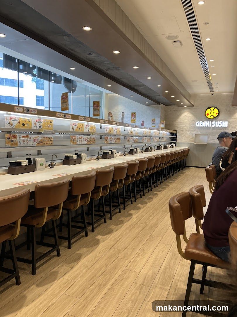 Genki Sushi Interior