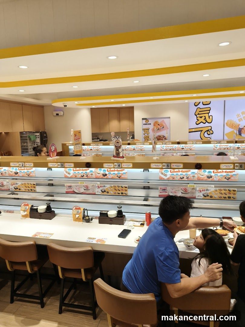 Sushi Restaurant Interior