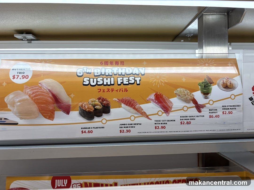 6th Birthday Sushi Fest