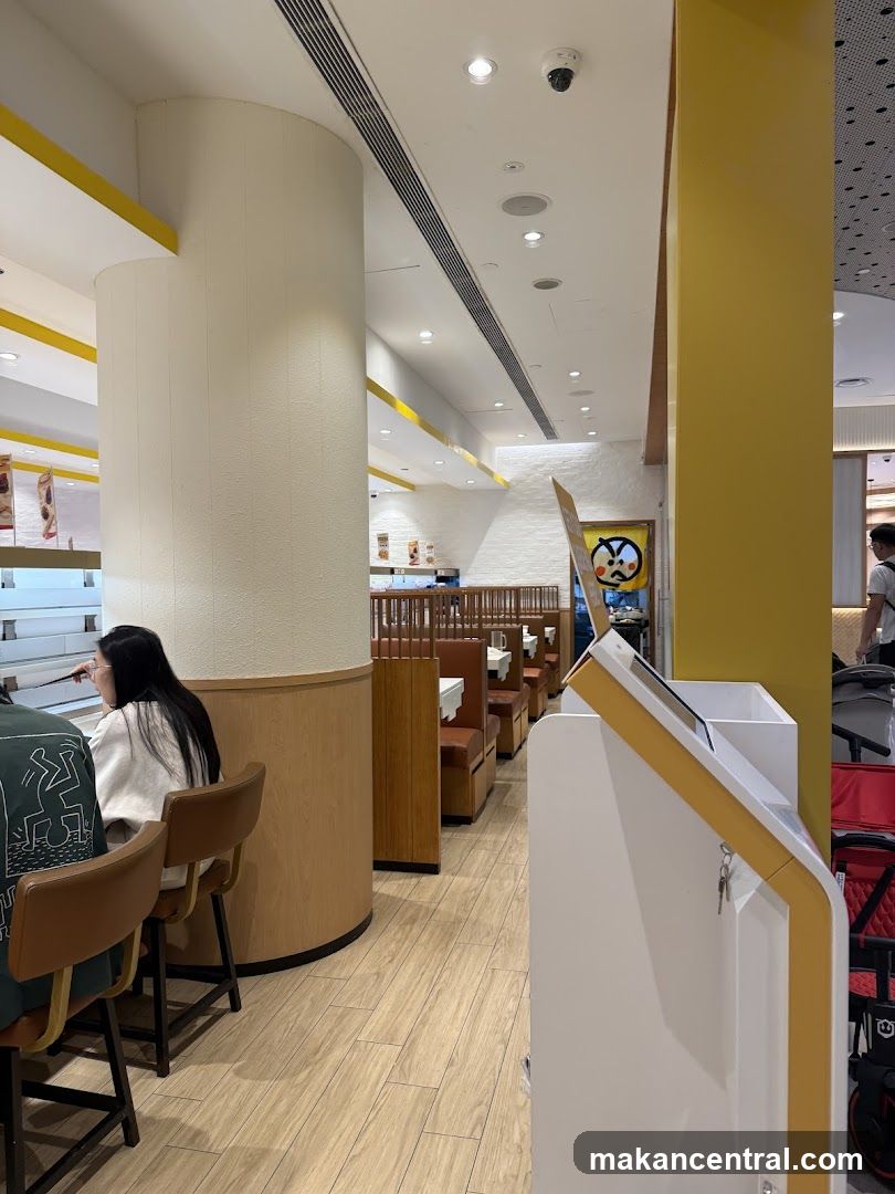 Restaurant Interior with Booth Seating