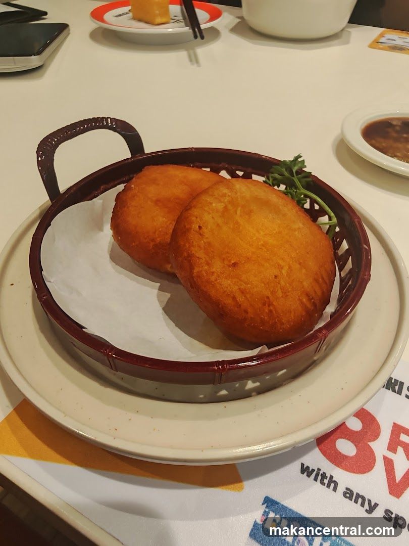 Fried Patties with Garnish
