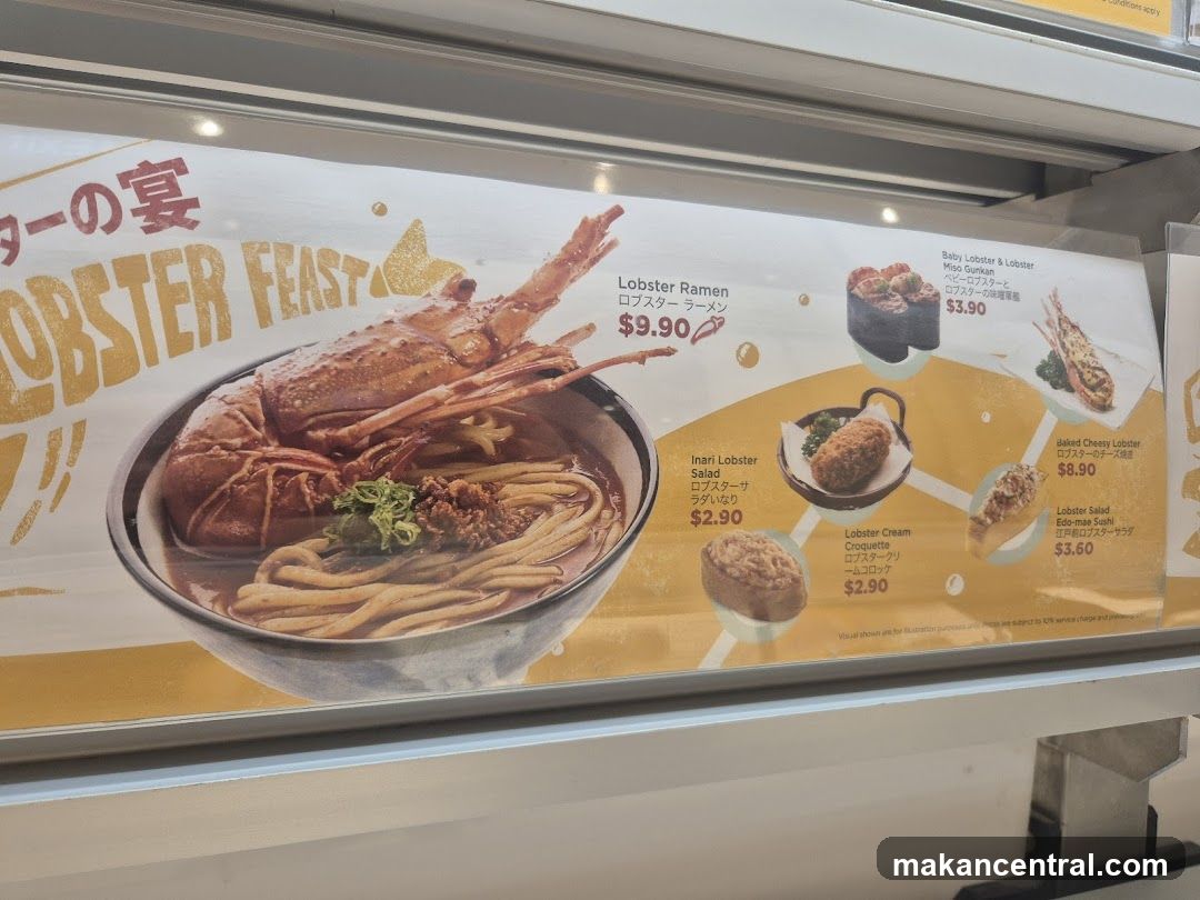 Lobster Feast Menu