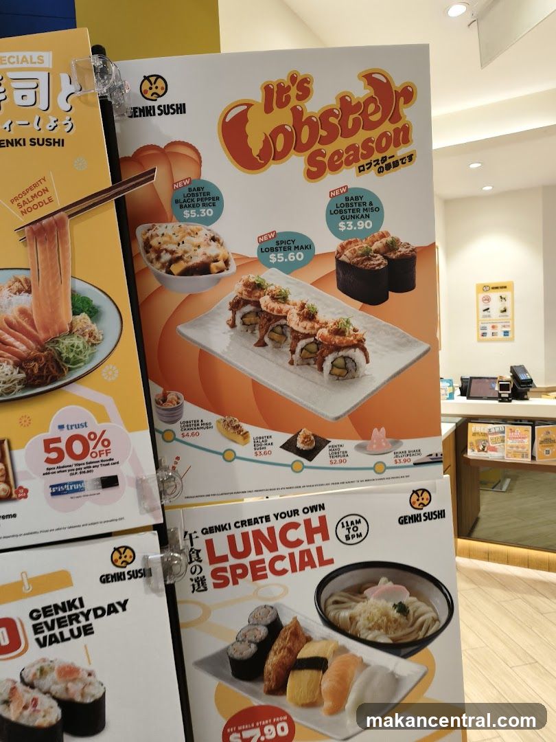 Genki Sushi Promotional Posters