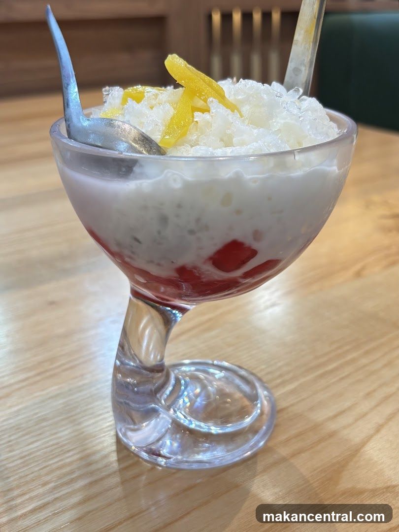 Dessert in a glass