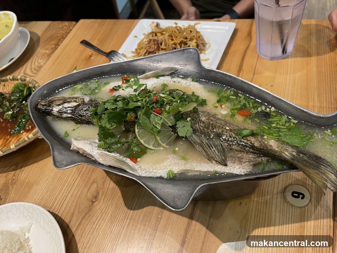 Steamed Fish Dish