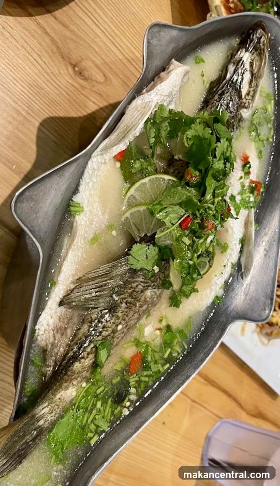 Steamed Fish with Lime and Chili
