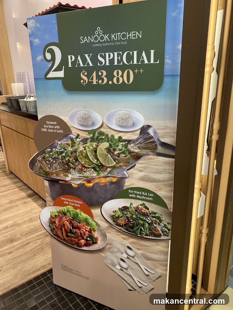 Sanook Kitchen 2 Pax Special