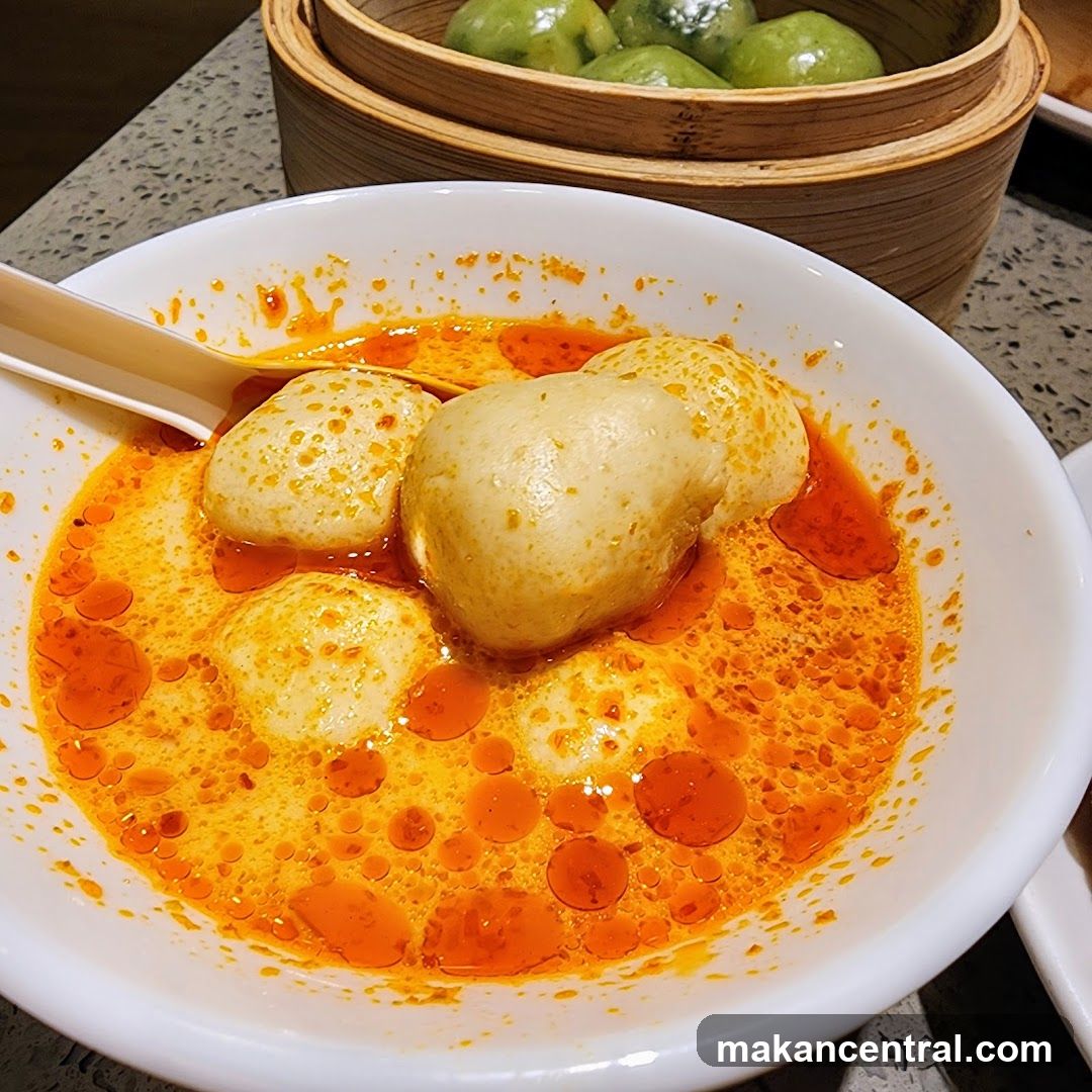 Spicy Fish Ball Soup