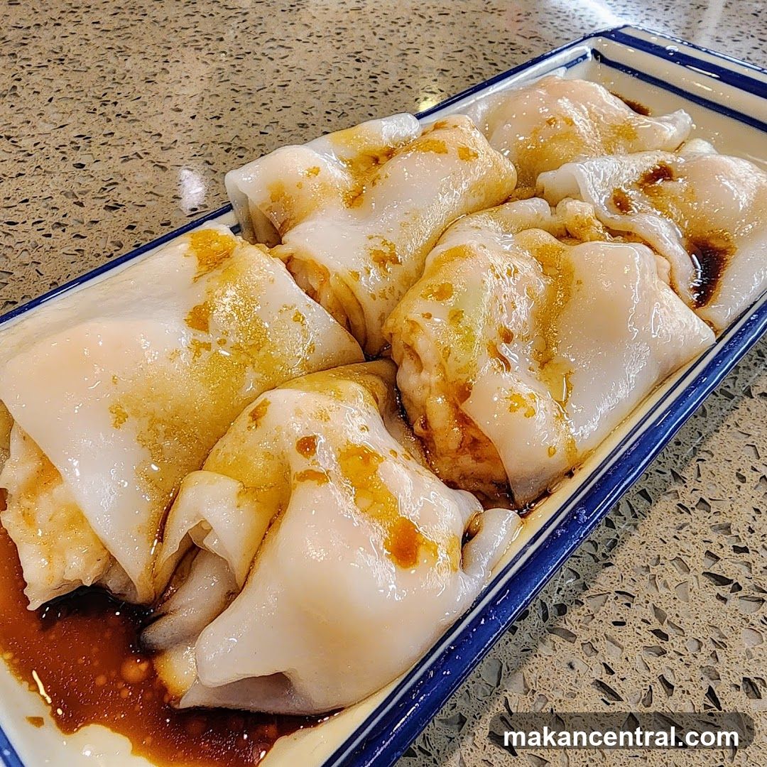 Shrimp Rice Noodle Rolls