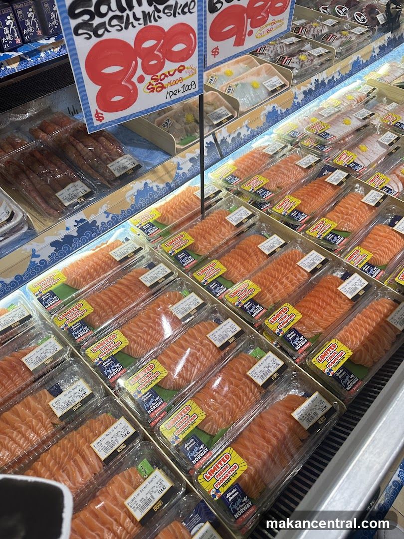 Salmon Sashimi Slices