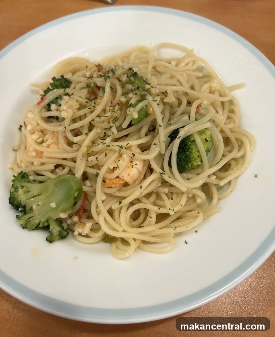 Shrimp and Broccoli Pasta