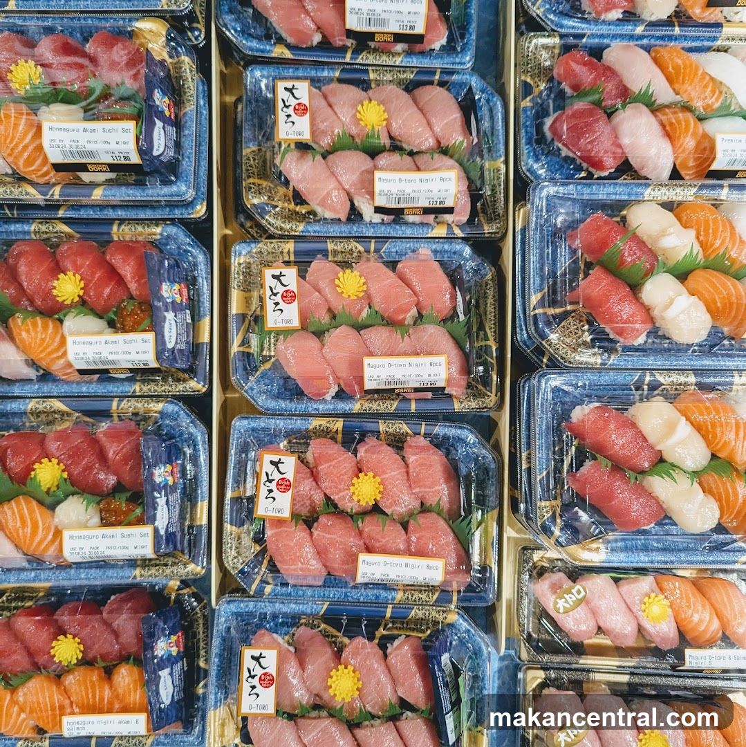 Assortment of Sushi Sets