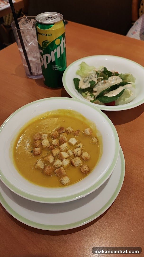 Soup, Salad, and Sprite
