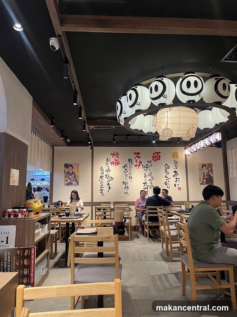 Ramen Restaurant Interior