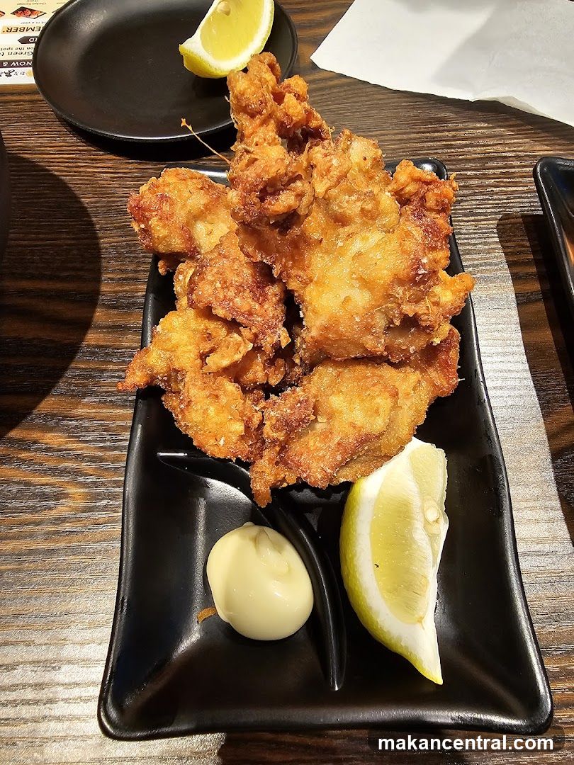Karaage with Lemon and Mayo