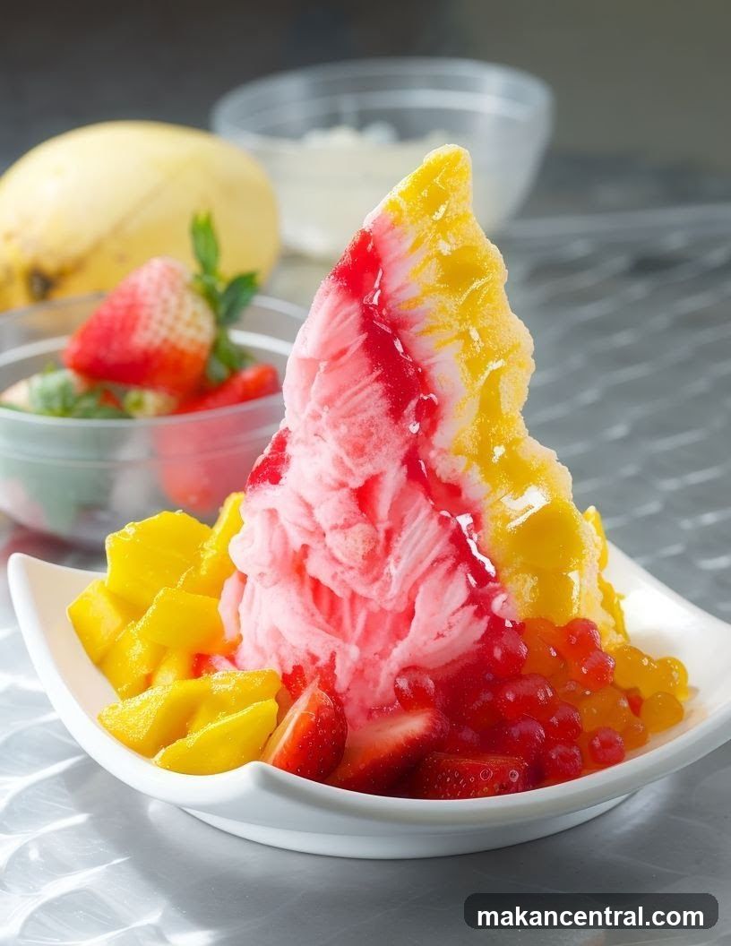 Shaved Ice Dessert