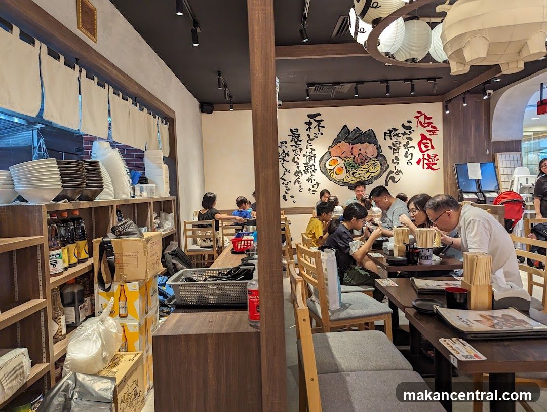 Ramen Restaurant Interior