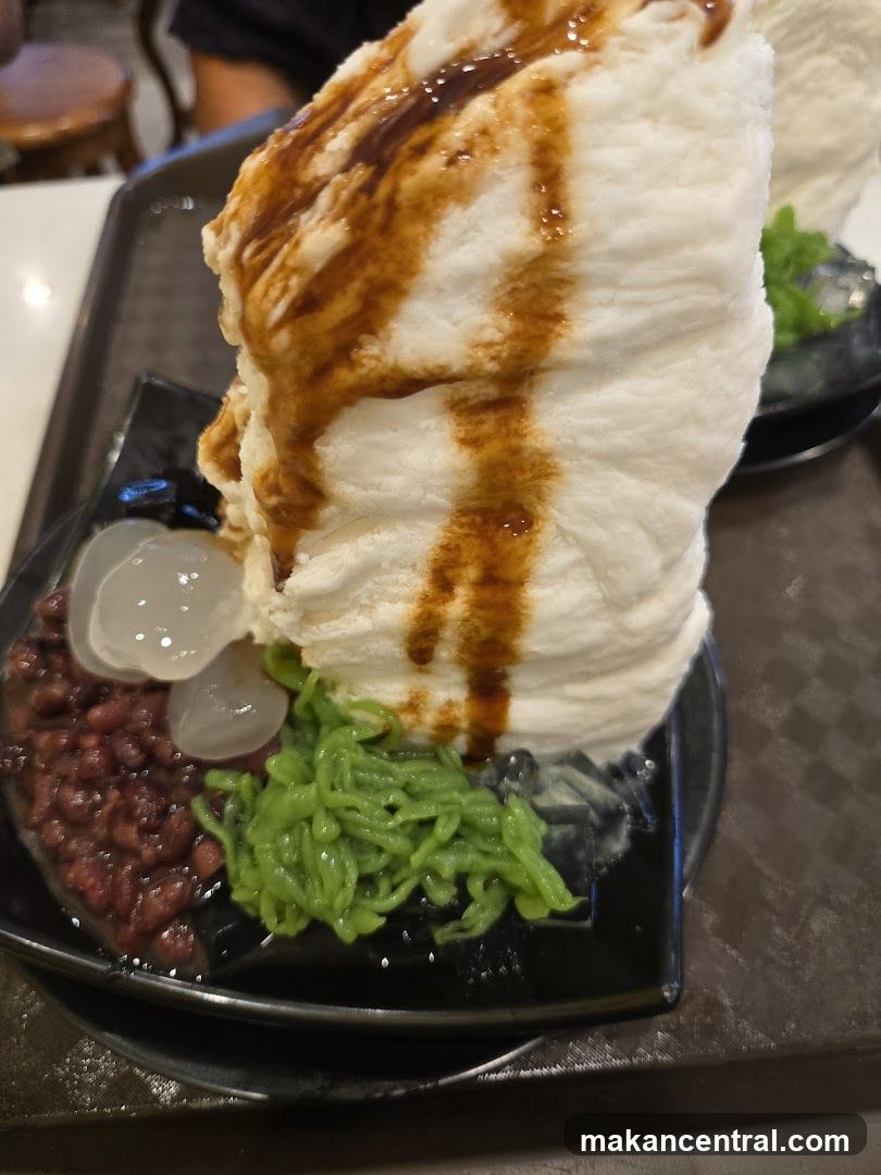 Shaved Ice Dessert