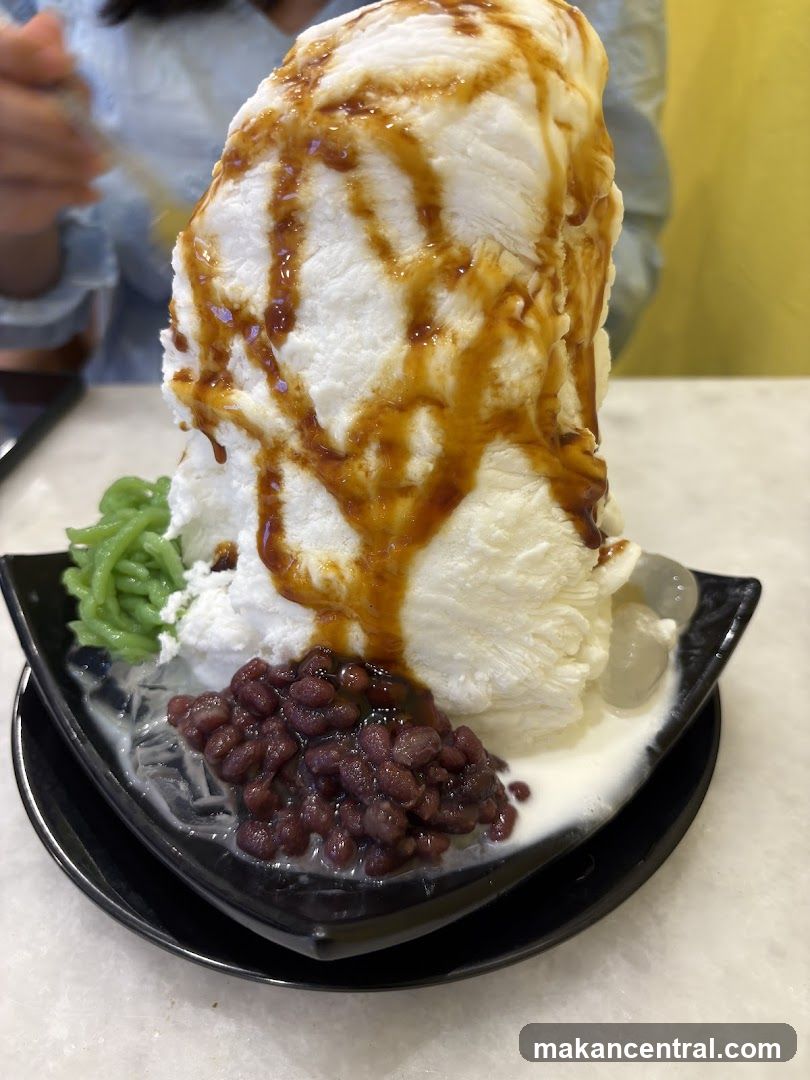 Shaved Ice Dessert