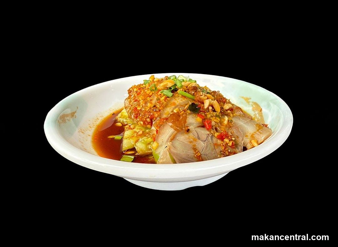 Spicy Sliced Pork Belly with Cucumber