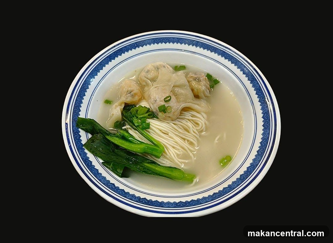 Wonton Noodle Soup