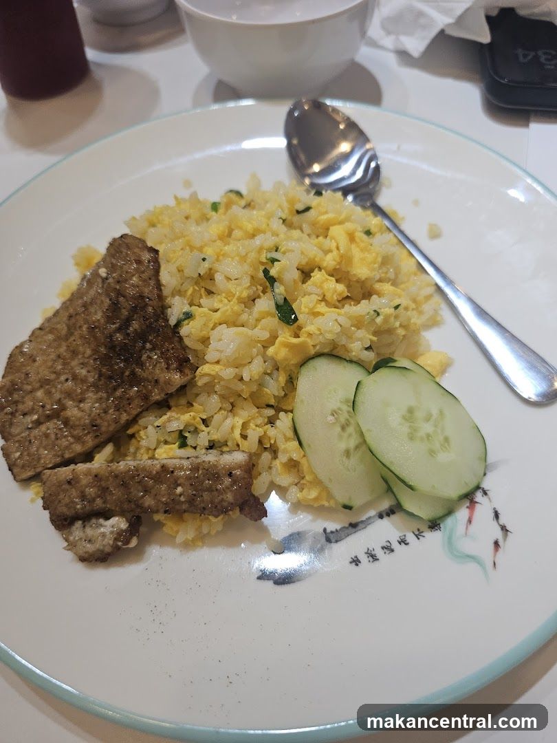 Fried Rice with Pork and Cucumber