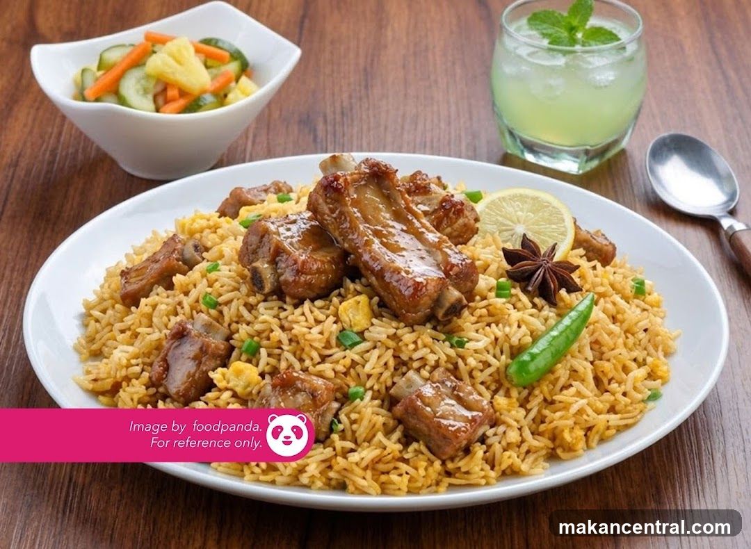 Pork Ribs Fried Rice