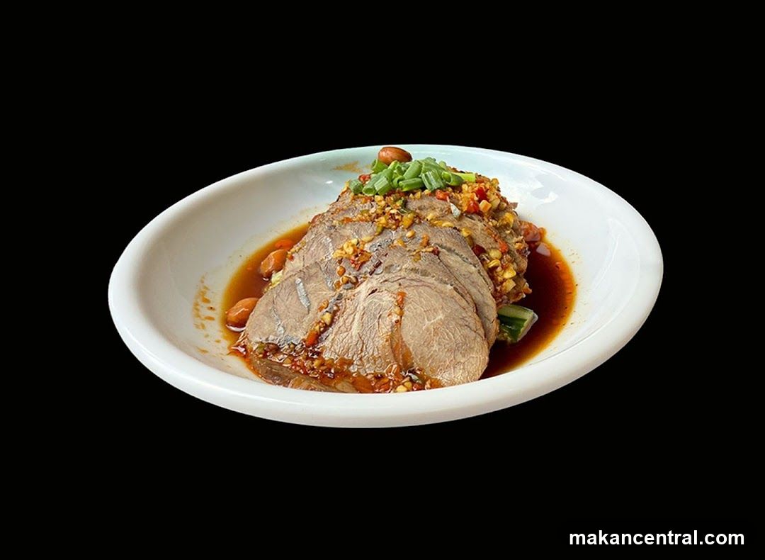 Sliced Beef Dish