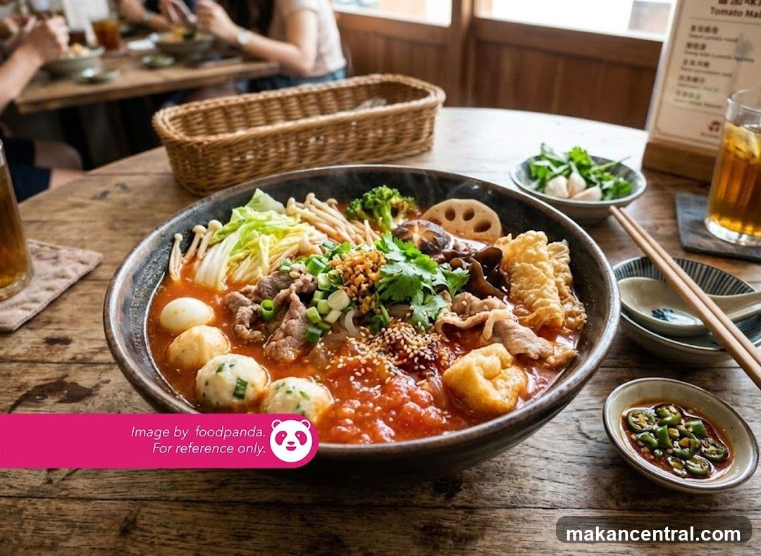 Spicy Tomato Noodle Soup