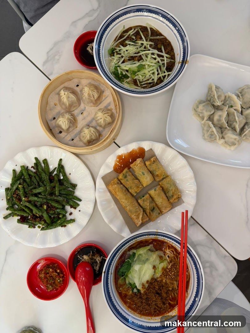Assortment of Chinese Dishes