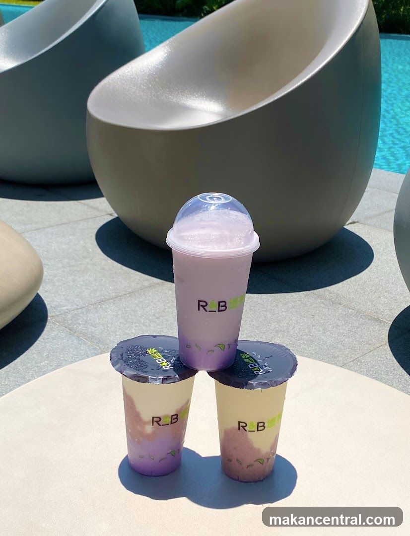Three R&B Bubble Teas