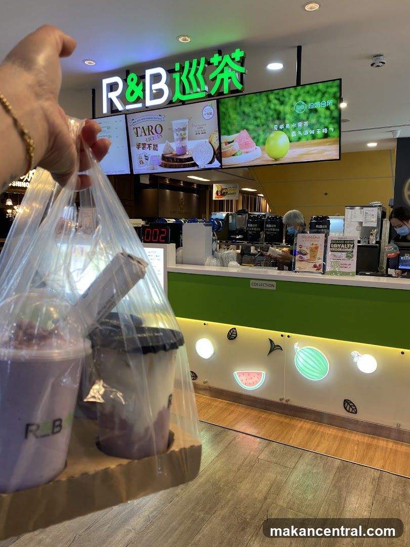 R&B Tea Shop Counter