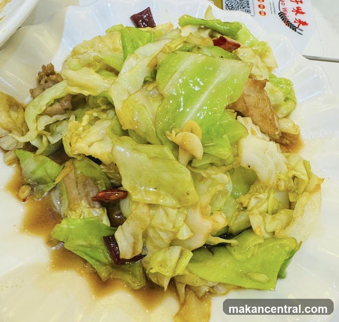 Stir-fried Cabbage with Pork