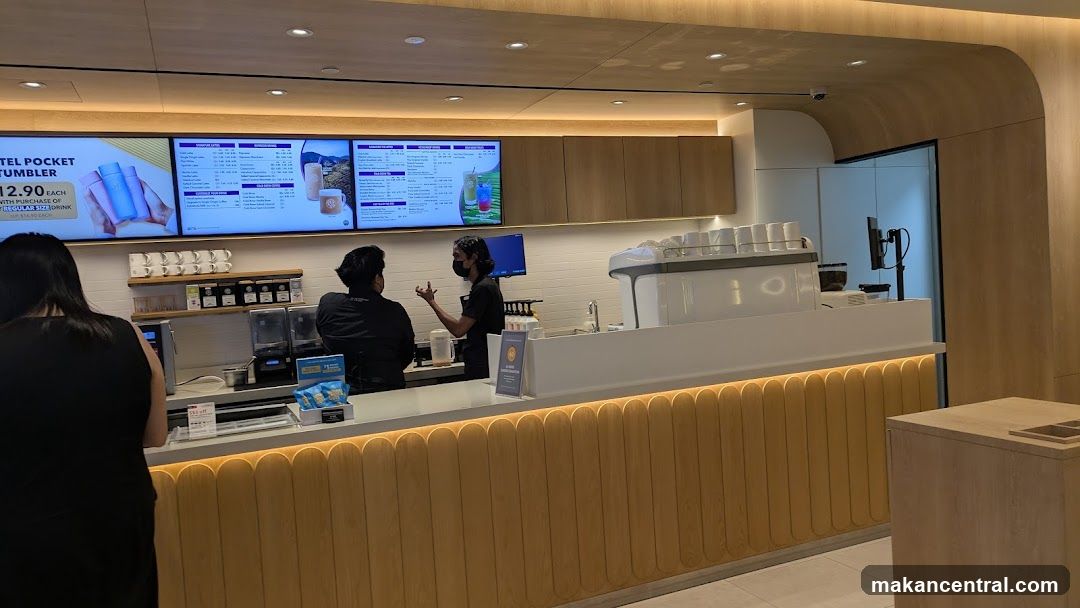Cafe Counter with Menu Boards