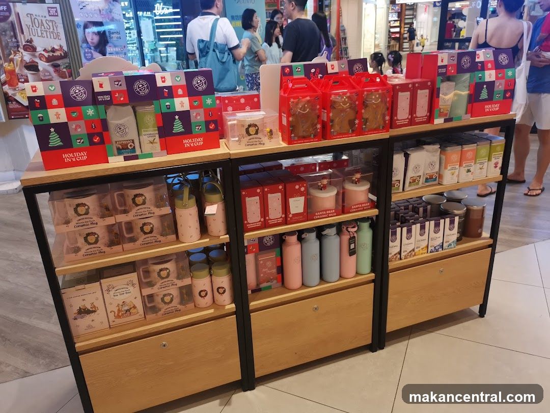 Holiday Themed Merchandise Display