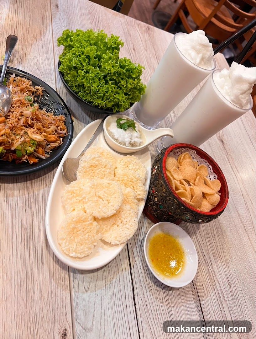 Thai Appetizers and Drinks
