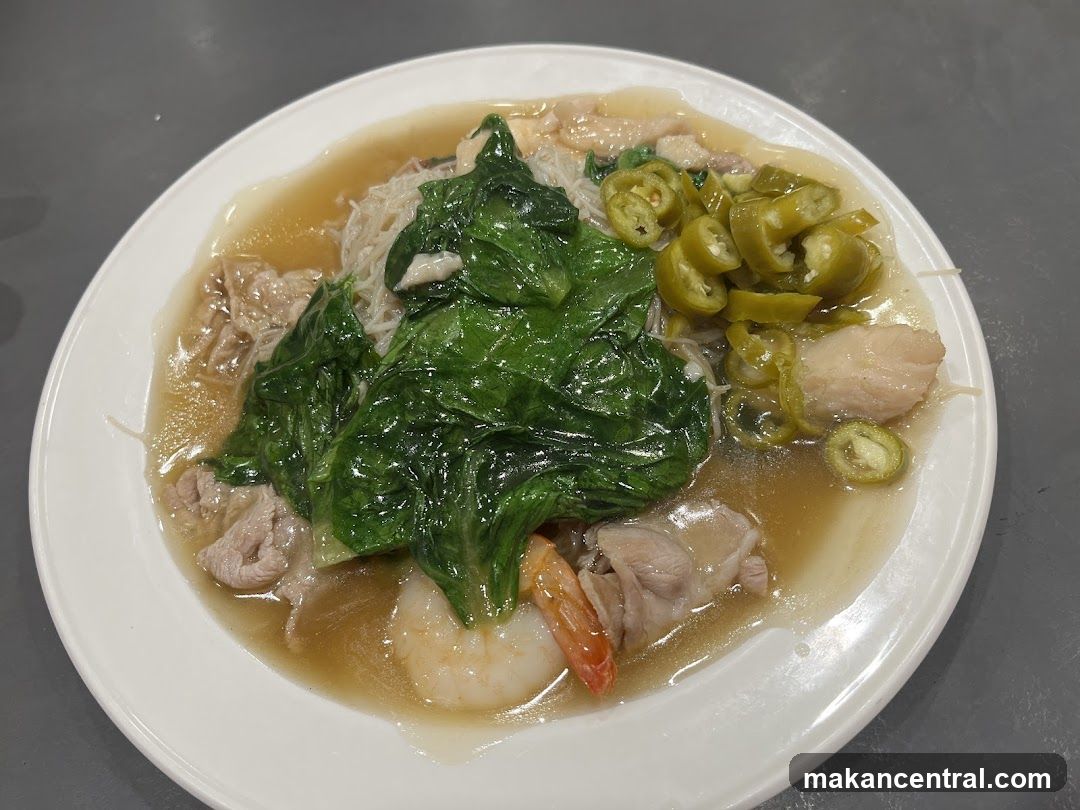Noodles with Meat and Vegetables