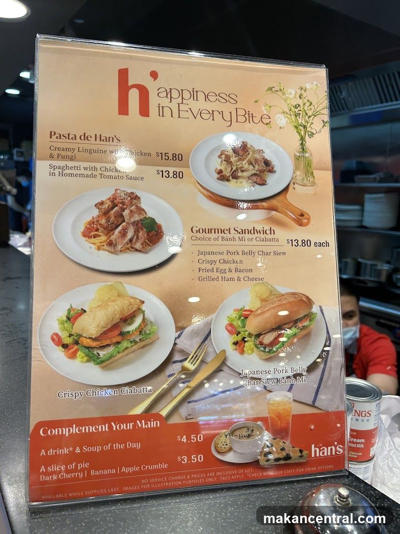 Han's Menu