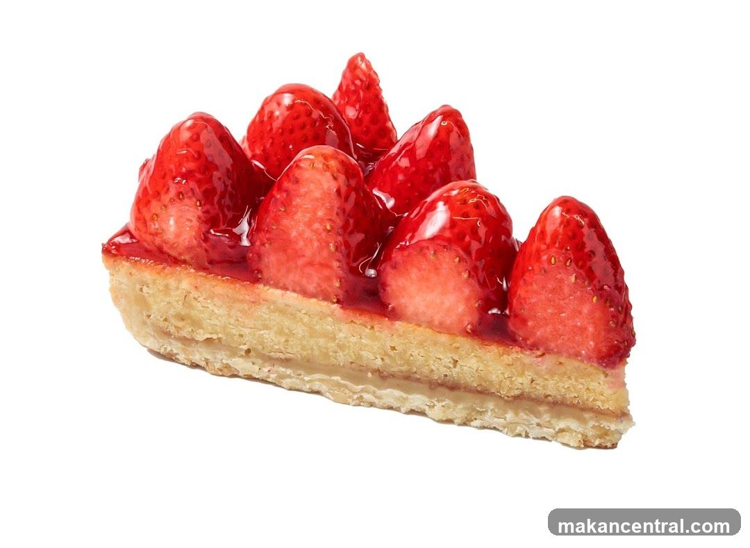 Strawberry Tart Slice